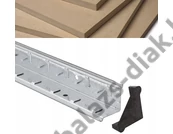 Kép 4/4 - Salgó polcrendszer, 180x90x40cm+2x180x40x40cm, horganyzott