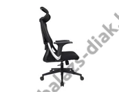 Kép 3/3 - Irodai szék, forgószék hálós, fekete (FX-1022 BLACK)