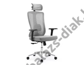 Kép 1/3 - Ergonomikus irodai szék, forgószék, szürke hálós (LA-8065FH-GREY)