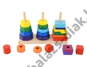 Kép 2/2 - Tripla Montessori torony