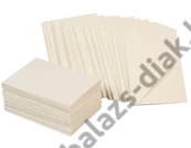 Kép 1/11 - Kártya készlet - téglalap, 50 db, 10, 5 x 15 cm