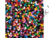 Kép 2/6 - Vasalható gyöngy, kb.ø 5 x 5 mm, 20.000, színes