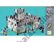 Kép 1/2 - Építőjáték - Középkori vár 3D - Medieval castle 3D, New design