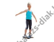 Egyensúlyozó deszka csúszásmentes felülettel