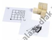 Cubo - feladatkártya csomag - 3-16 db kockához