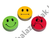 Kép 1/4 - Smiley mágnesek, 30 db