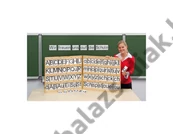 Kép 1/2 - Mágneses betűkészlet fa tokban
