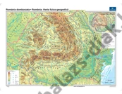 Kép 1/2 - Románia. Közigazgatási térkép és a fő kommunikációs útvonalak - kétnyelvű - 160*120 cm