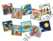 Bibliai képkártya sorozat- 10 történet