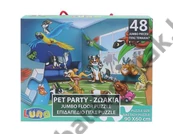 Kép 1/2 - Állati party 48db-os padló puzzle 60x90cm