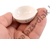 Kép 2/2 - Bepárló tál - porcelán - 15 ml