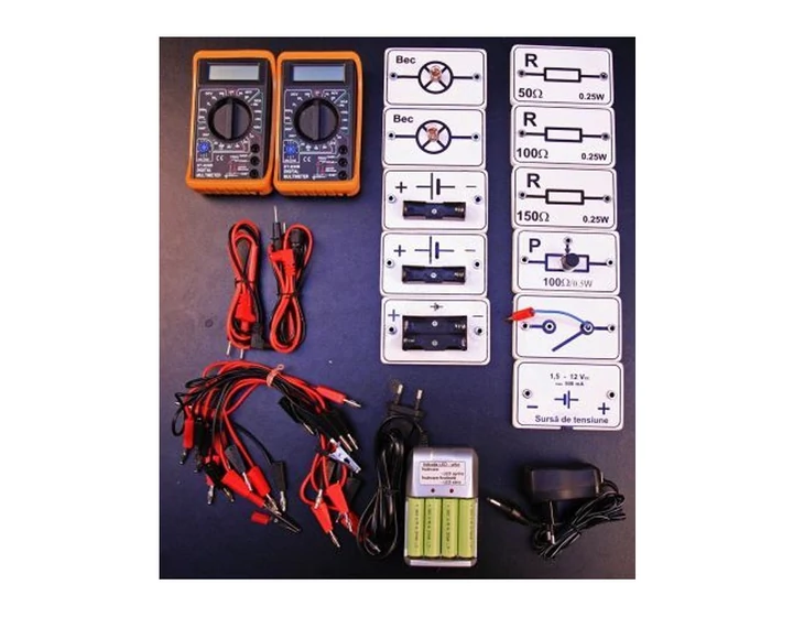 Elektrokinetika, egyenáram - kísérletező készlet