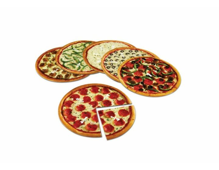 Pizza / pizza, pizza...mágneses törtkorong készlet