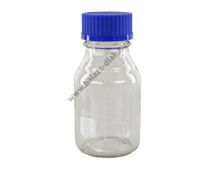 Folyadéküveg - átlátszó - 250 ml