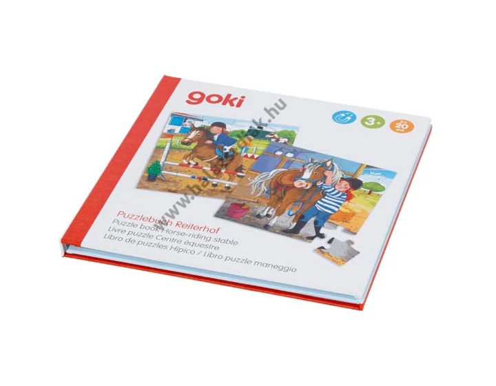 Lovas puzzle könyv