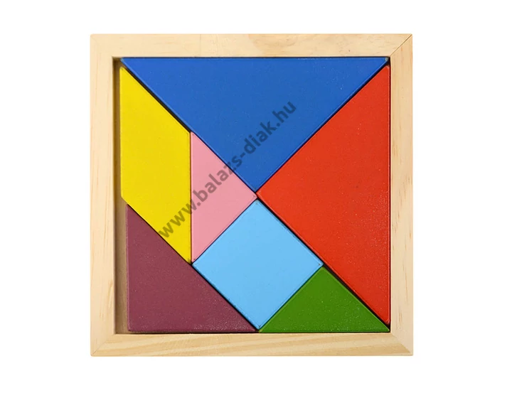 Tangram fapuzzle - 7 részes
