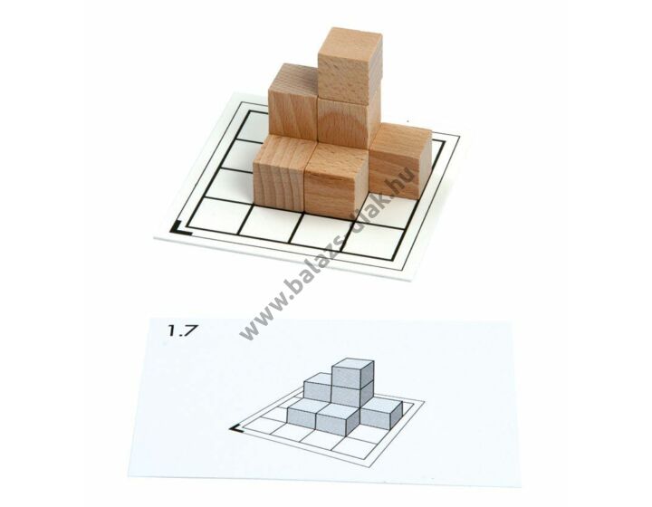 Cubo - feladatkártya csomag - 1-8 db kockához