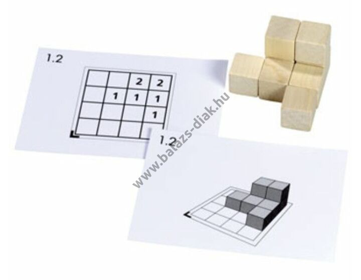 Cubo - feladatkártya csomag - 2-8 db kockához