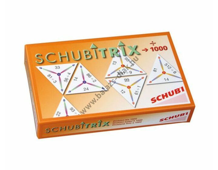 Schubitrix - Osztás 1000-ig