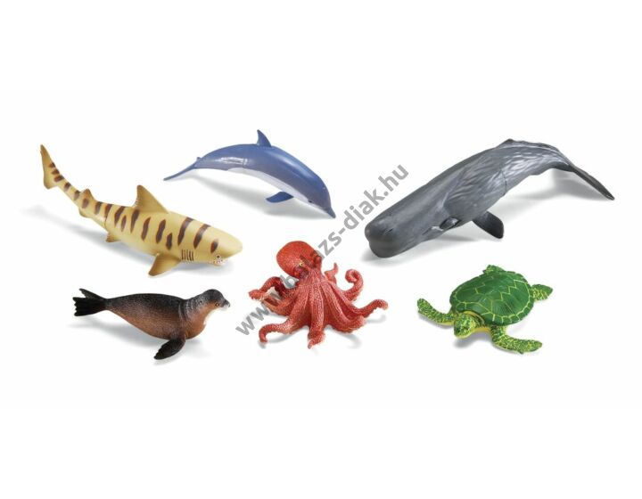 Az óceán állatai - műanyag élethű állatok 