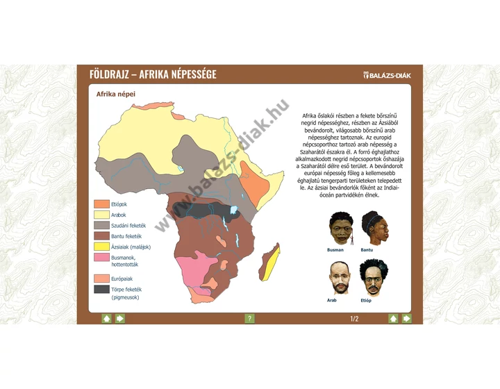 iDoctum - Földrajz: Afrika földrajza, Tipikus tájak